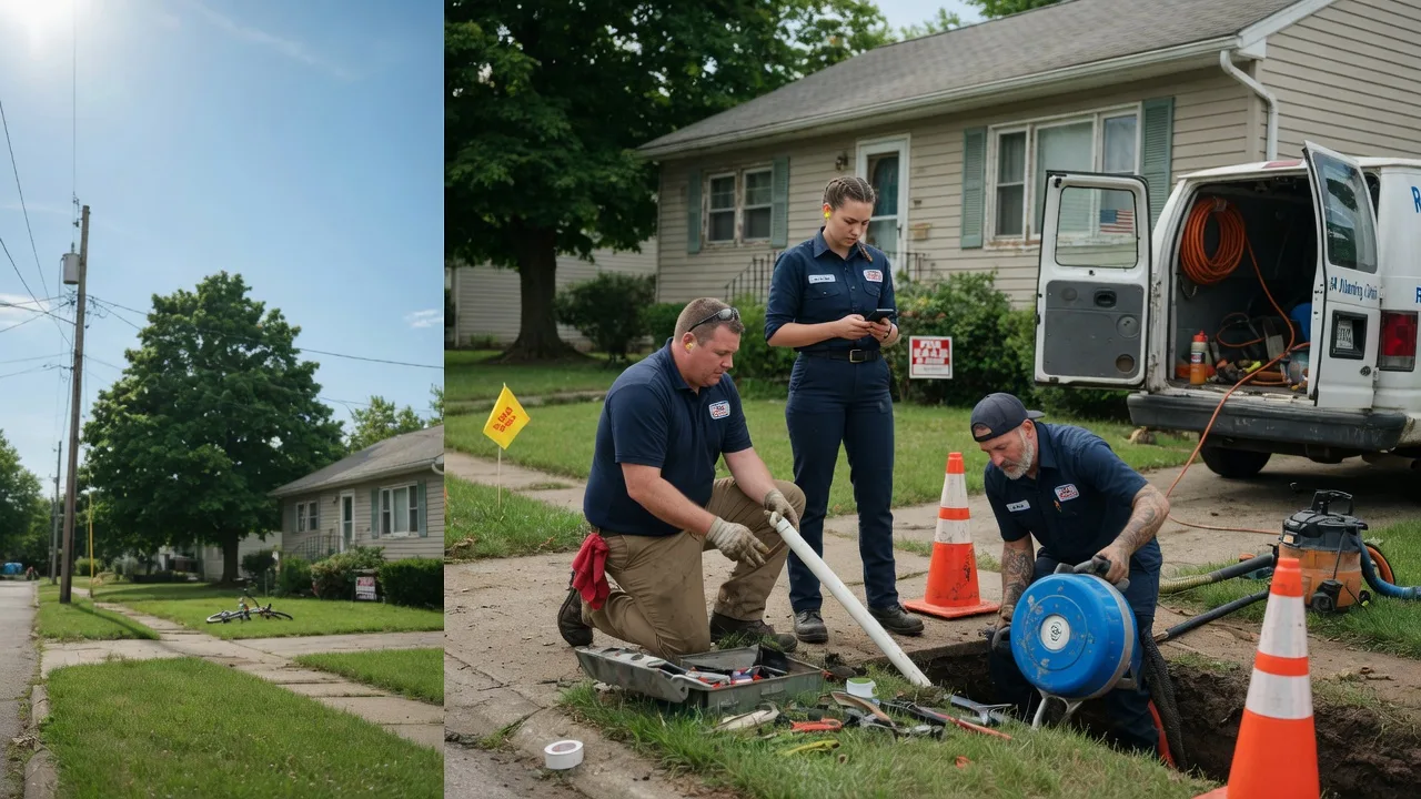 Sewer Line Repair in Industry, IL near me